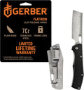 Gerber Flatiron Folding Pocket Knife - Tough EDC Cleaver