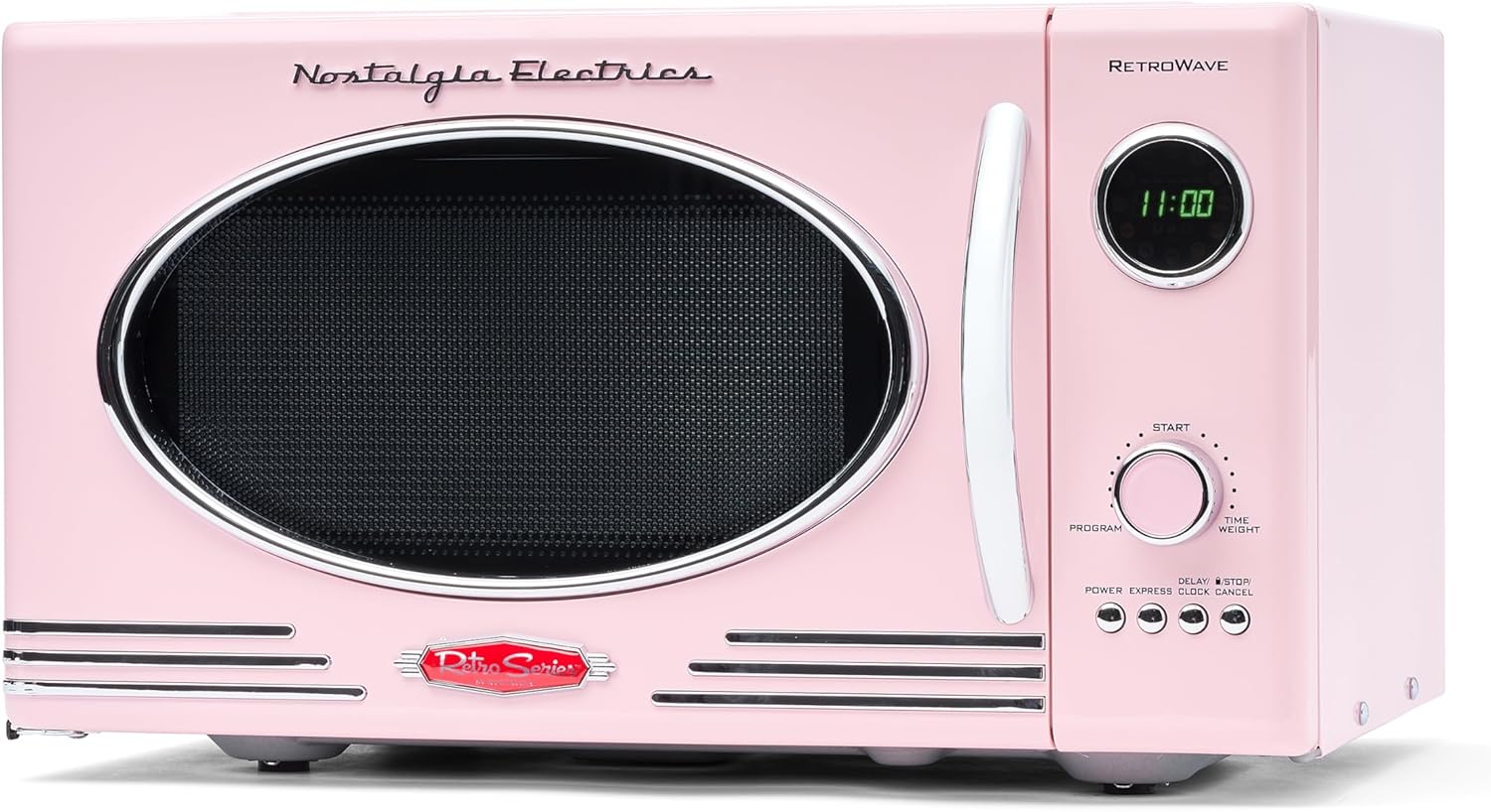 Nostalgia Retro Countertop Microwave Oven - Stylish and Functional