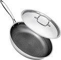 Non Stick 10 Inch Frying Pan with Stainless Steel Lid