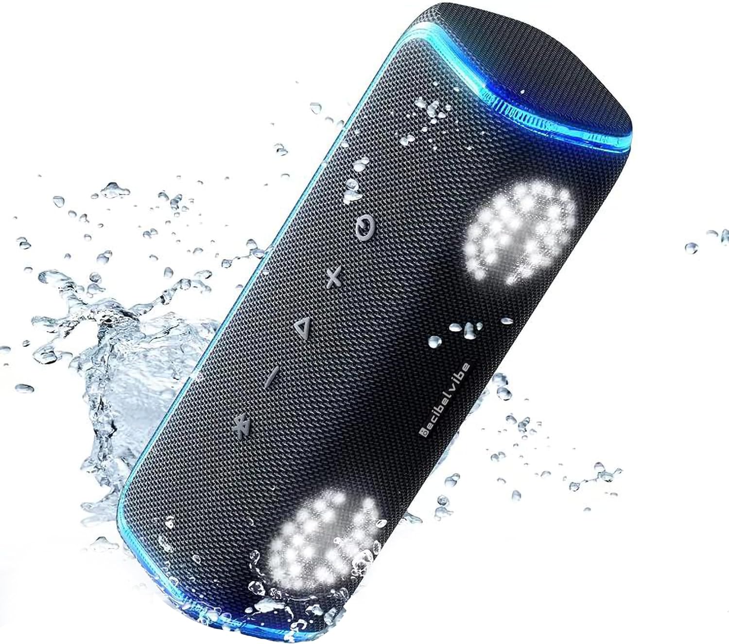 Decibelvibe Portable Waterproof Bluetooth Speaker - Powerful 30W Sound