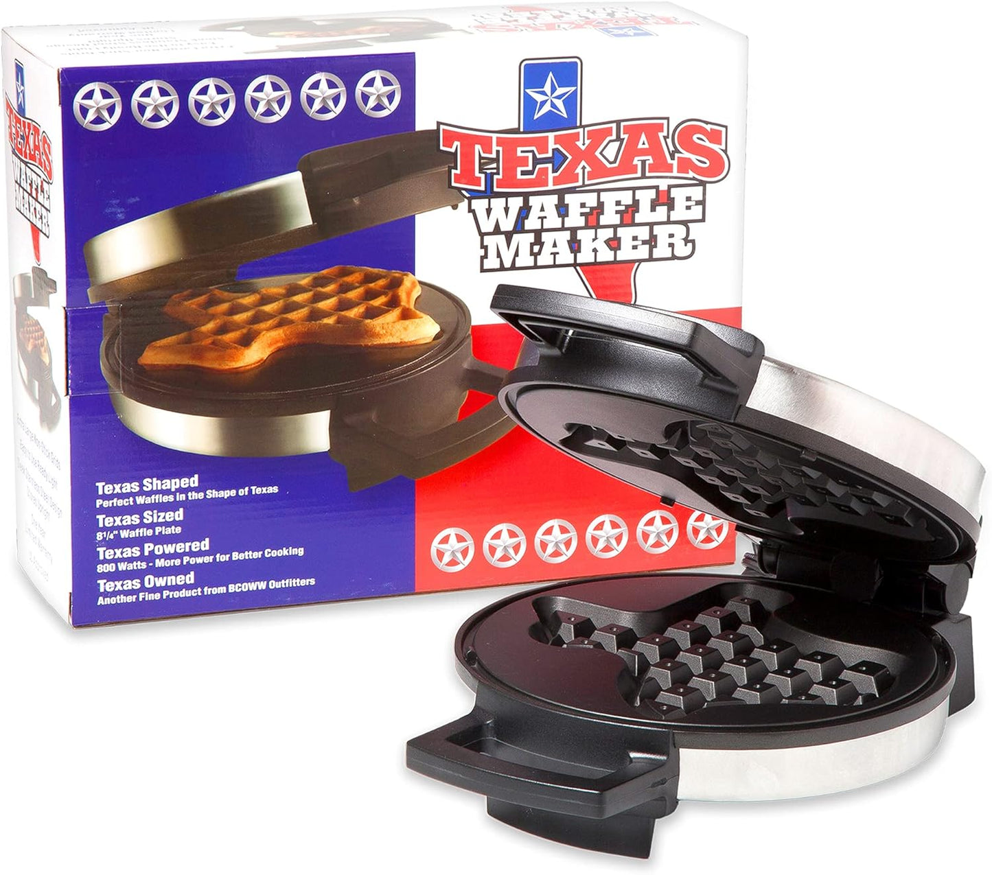 Texas Waffle Maker: Crispy Perfection in Minutes!