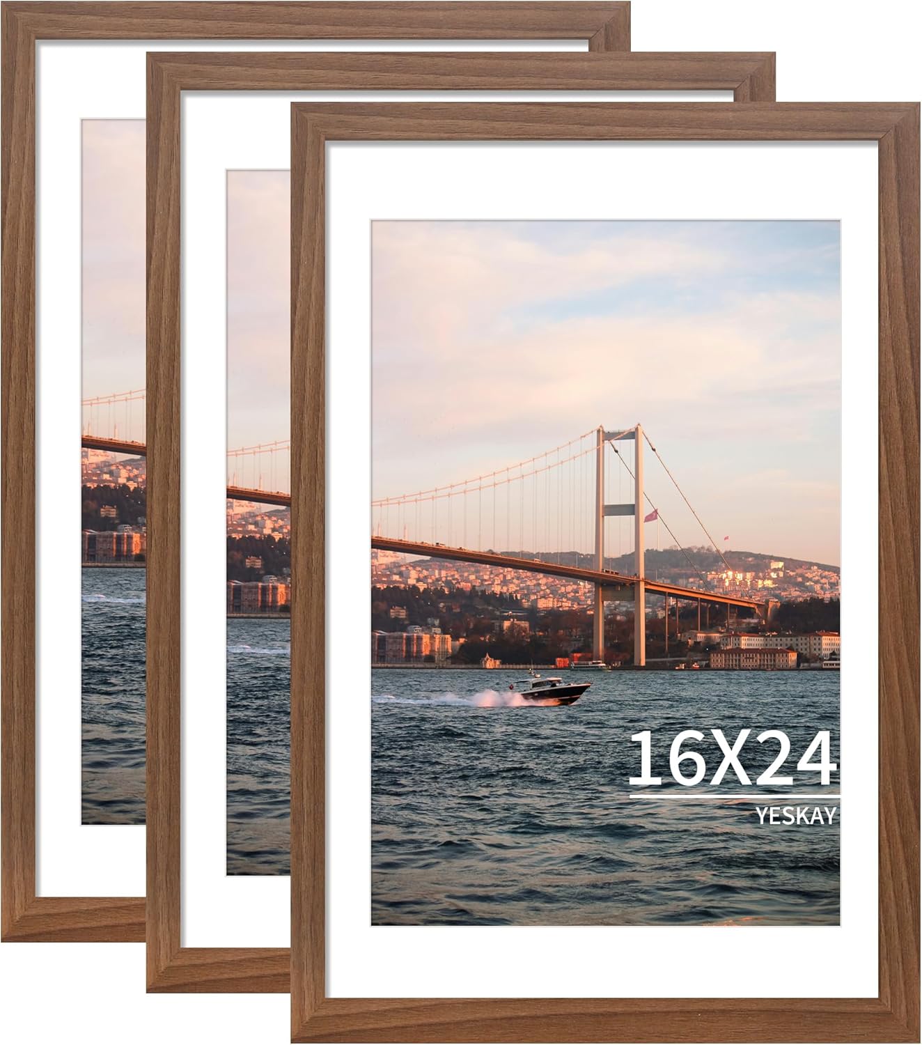16x24 Picture Frame Set of 3 for Stunning Wall Displays
