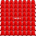 Red Drawstring Backpack Bag 60-Pack - Bulk Gym & Travel Sacks