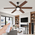 60 Inch Ceiling Fan with Lights for Modern Farmhouse Style