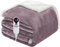 Electric Heated Blanket Full Size with 6 Heat Settings for Comfort
