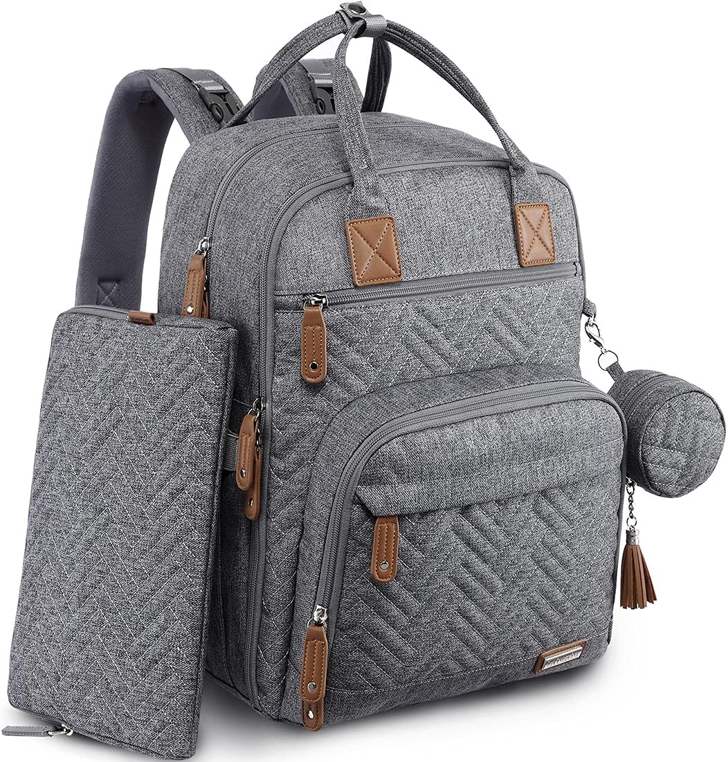 iniuniu Diaper Bag Backpack: Stylish 4 in 1 Baby Bag Solution