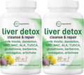 Liver Detox 480 Veggie Capsules - 20-in-1 Advanced Liver Cleanse