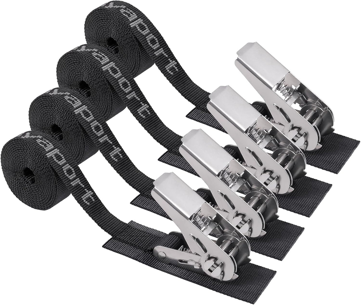Stainless Steel Ratchet Tie Down Straps for Heavy Duty Use