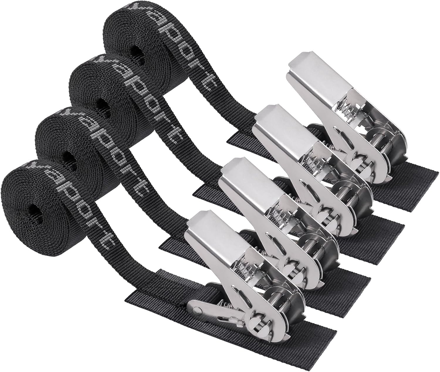 Stainless Steel Ratchet Tie Down Straps for Heavy Duty Use