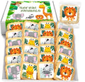 Safari Animal Cookies Individually Wrapped 24 Pack - Party Favors