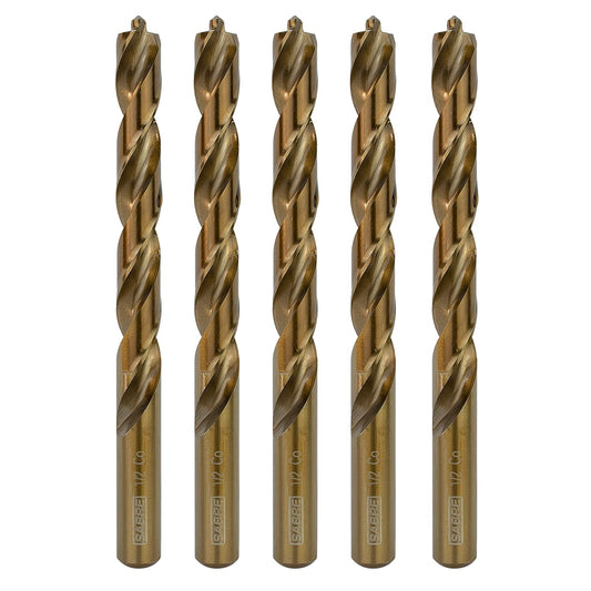 1/2 Inch Cobalt Drill Bits Set for Metal - Heavy-Duty Performance