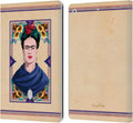 Frida Kahlo Blue Portrait Leather Wallet Case for iPad 10.2 - Durable