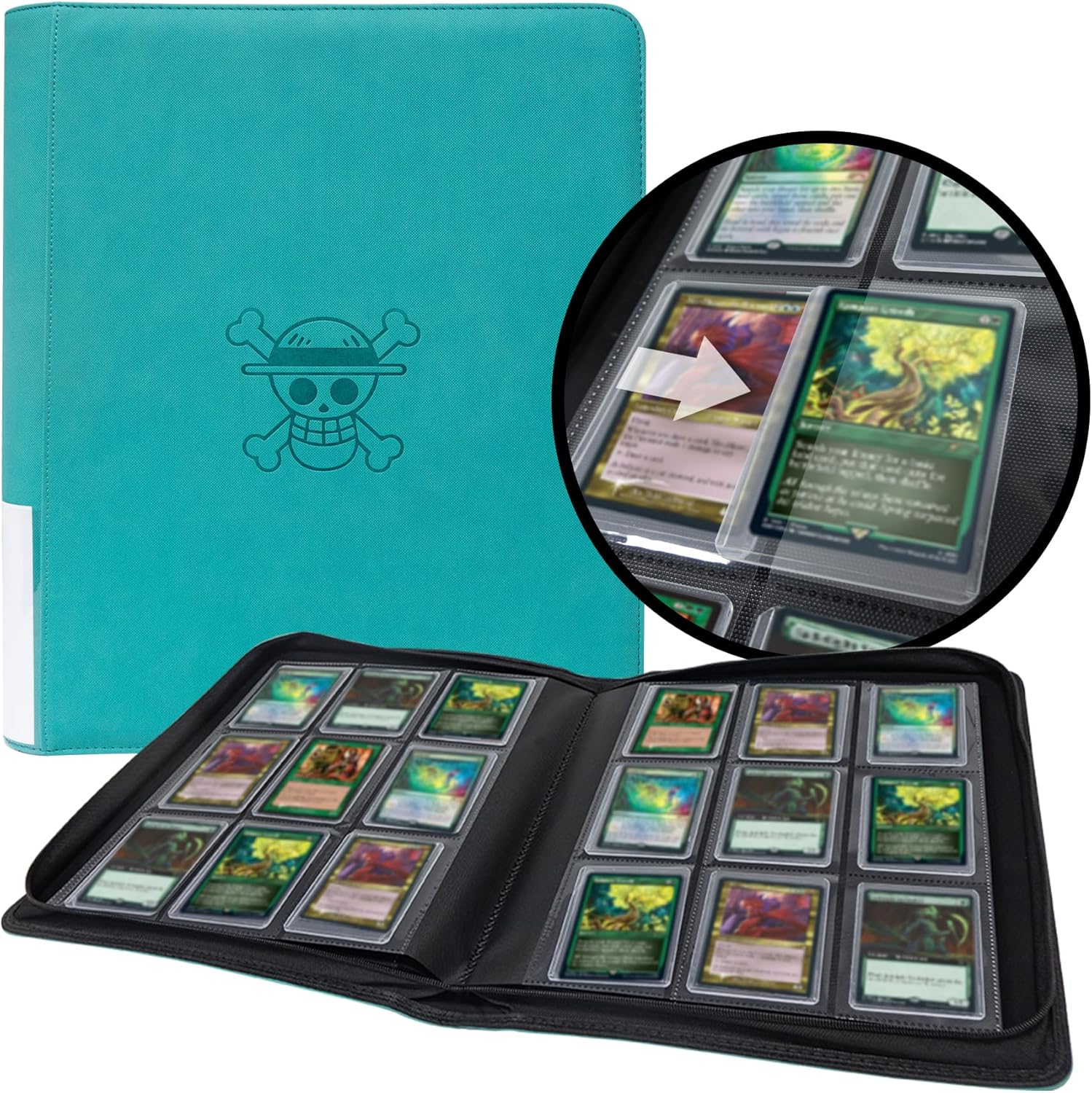 Toploader Binder for 288 Cards with Waterproof Design