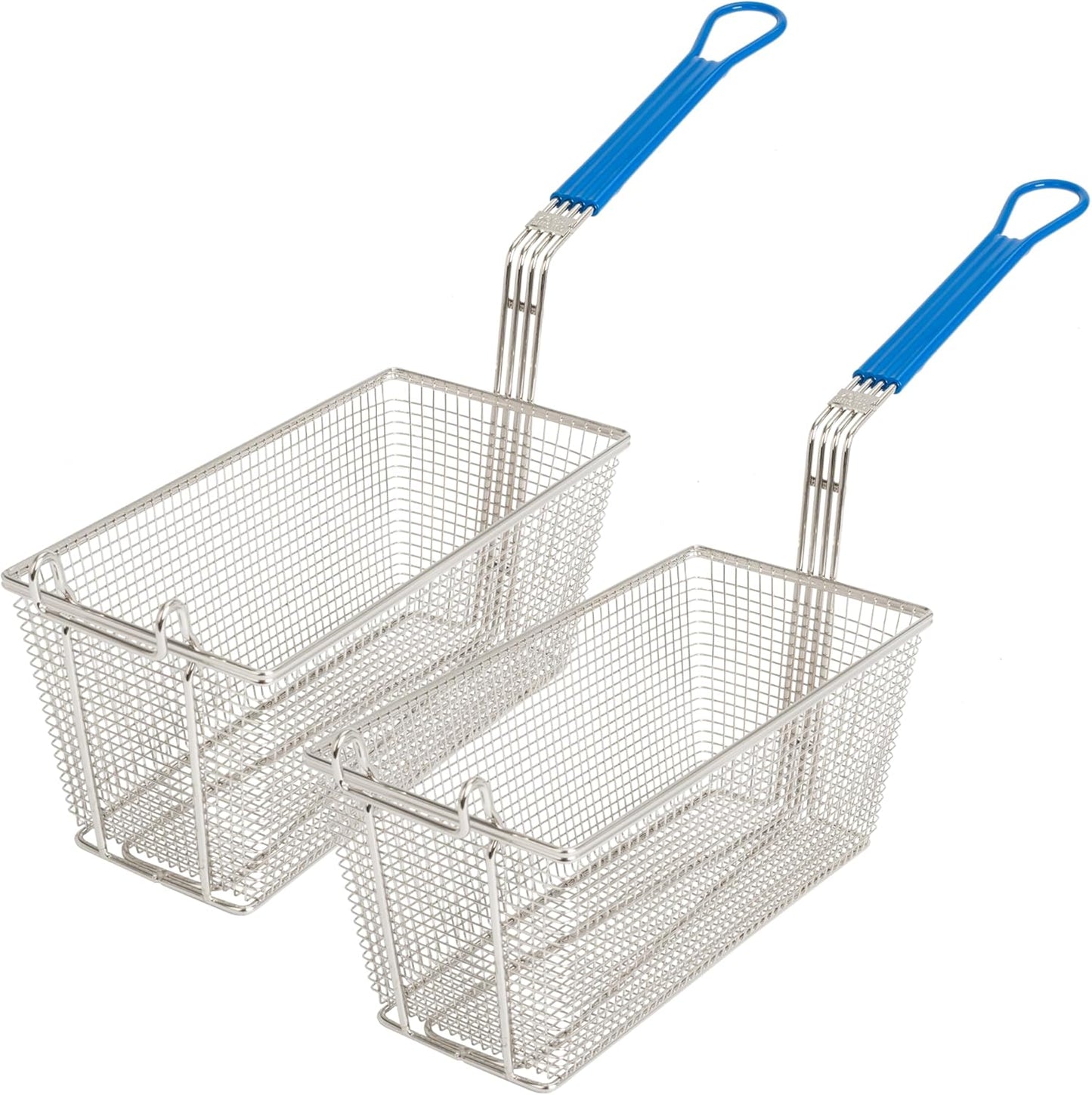 Deep Fryer Basket 2 Pack for Commercial Kitchen Use