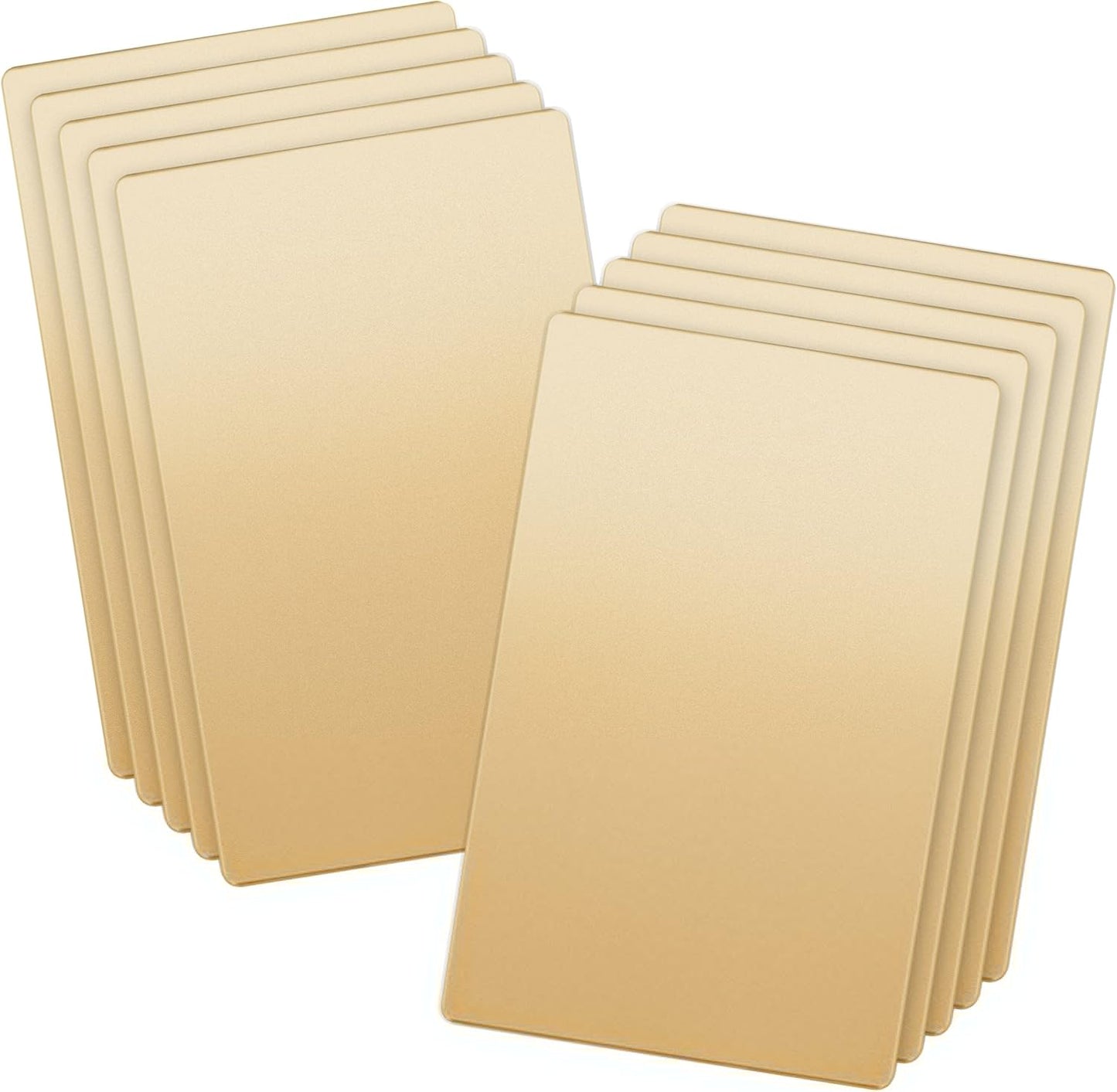 LIDER Blank Wall Plate - Modern Screwless Design, 10 Pack