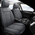 Leather Car Seat Covers Full Set - Waterproof, Breathable Comfort