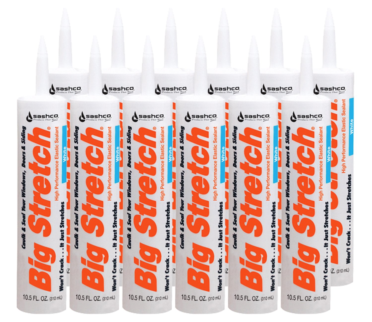 Sashco Big Stretch High Performance Caulking Sealant for Gaps