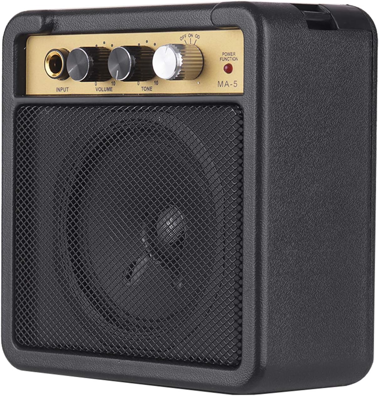 Portable 5W Mini Guitar Amp w/ Headphone Output & Overdrive