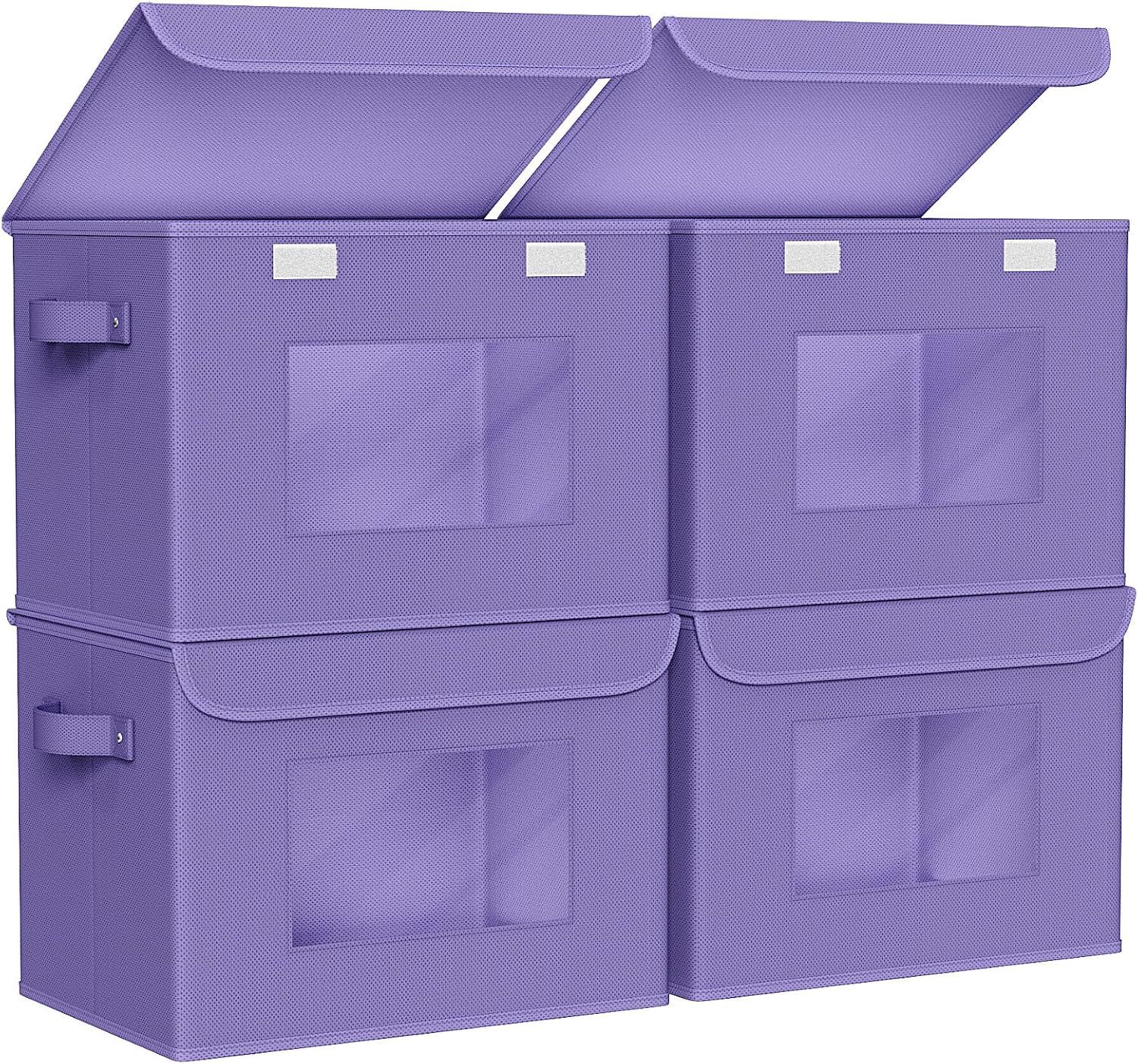Univivi Storage Bins with Lids for Efficient Home Organization