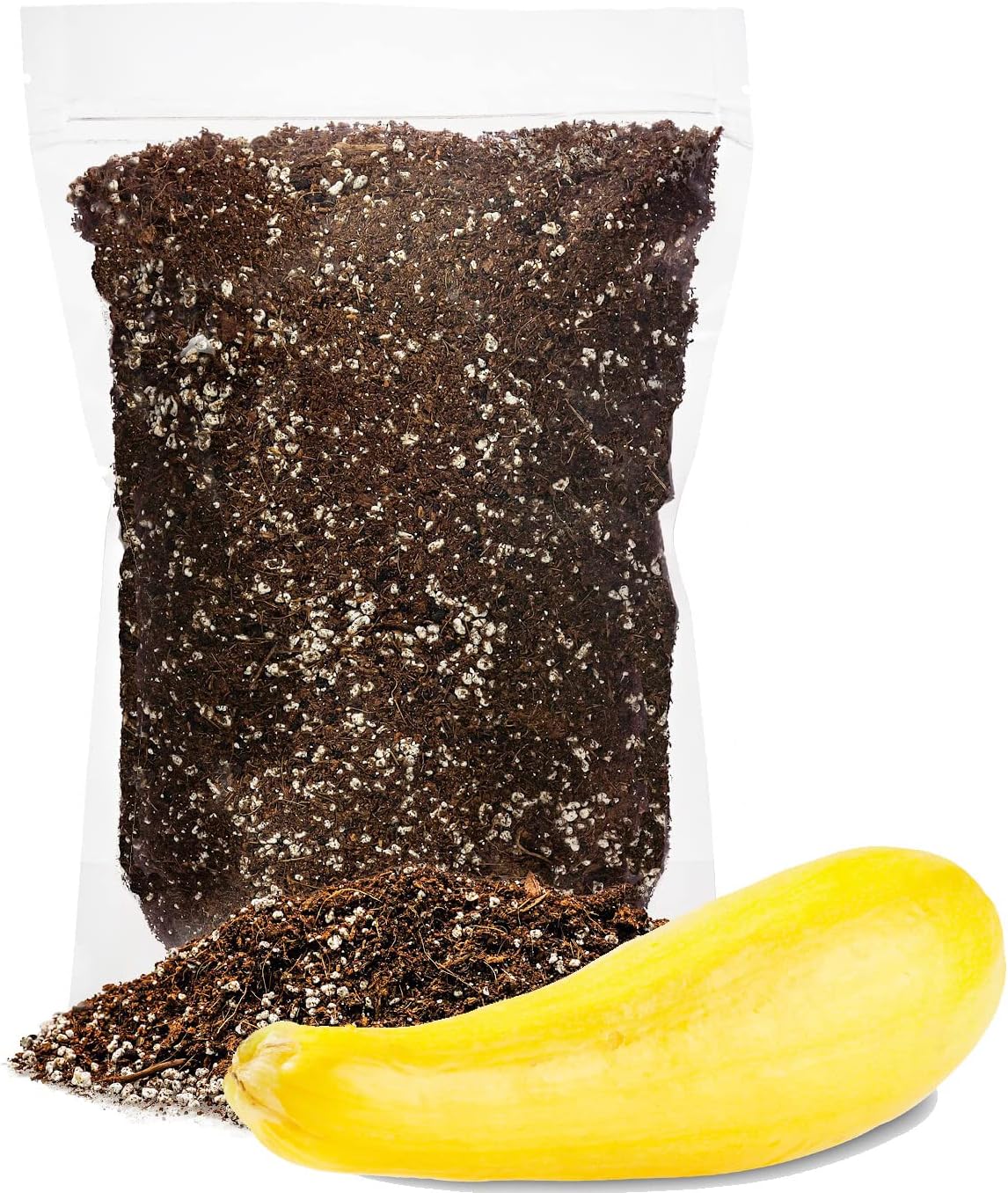 GARDENERA Premium Organic Potting Soil for Healthy Squashes