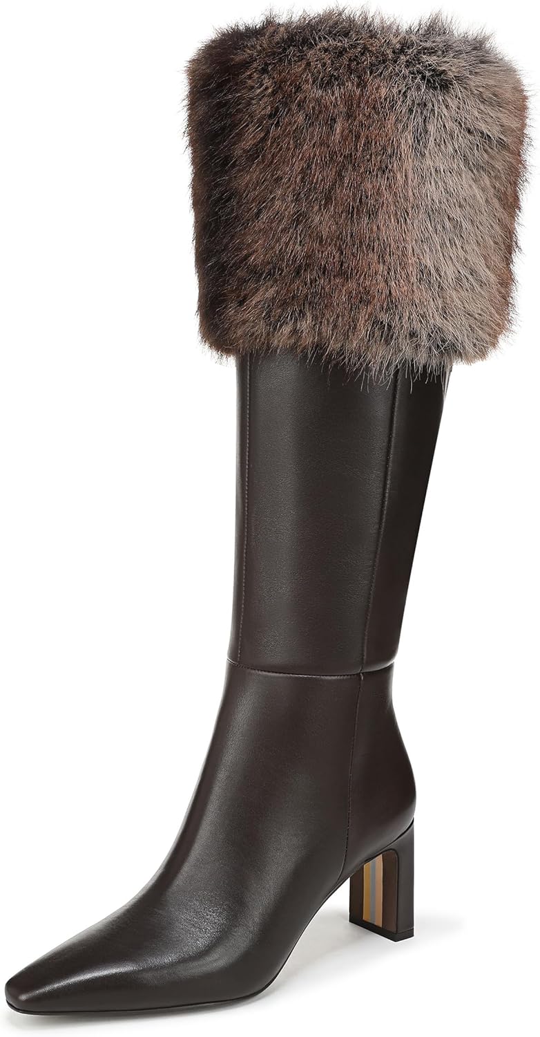 Sam Edelman Sylvia Cozy: Stylish Faux Fur Cuff Boots
