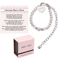 Cherished Babe to Bride Personalized Keepsake Bracelet - Adjustable