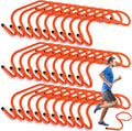 Speed Agility Training Hurdles 30 Pack 6in - Bright Orange Set