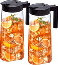 Slim Tritan Pitcher 64 oz - Unbreakable BPA-Free Water Pitcher
