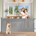 KISKIZ Retractable Baby Gate 65in Wide for Kids or Pets