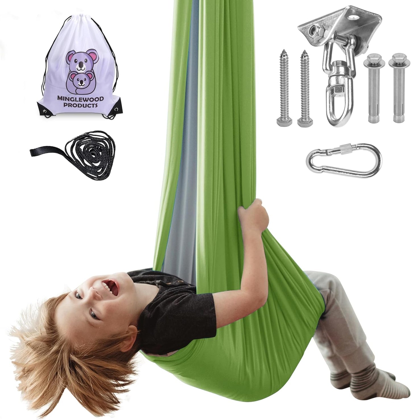MINGLEWOOD Sensory Swing Bundle for Children with Special Needs