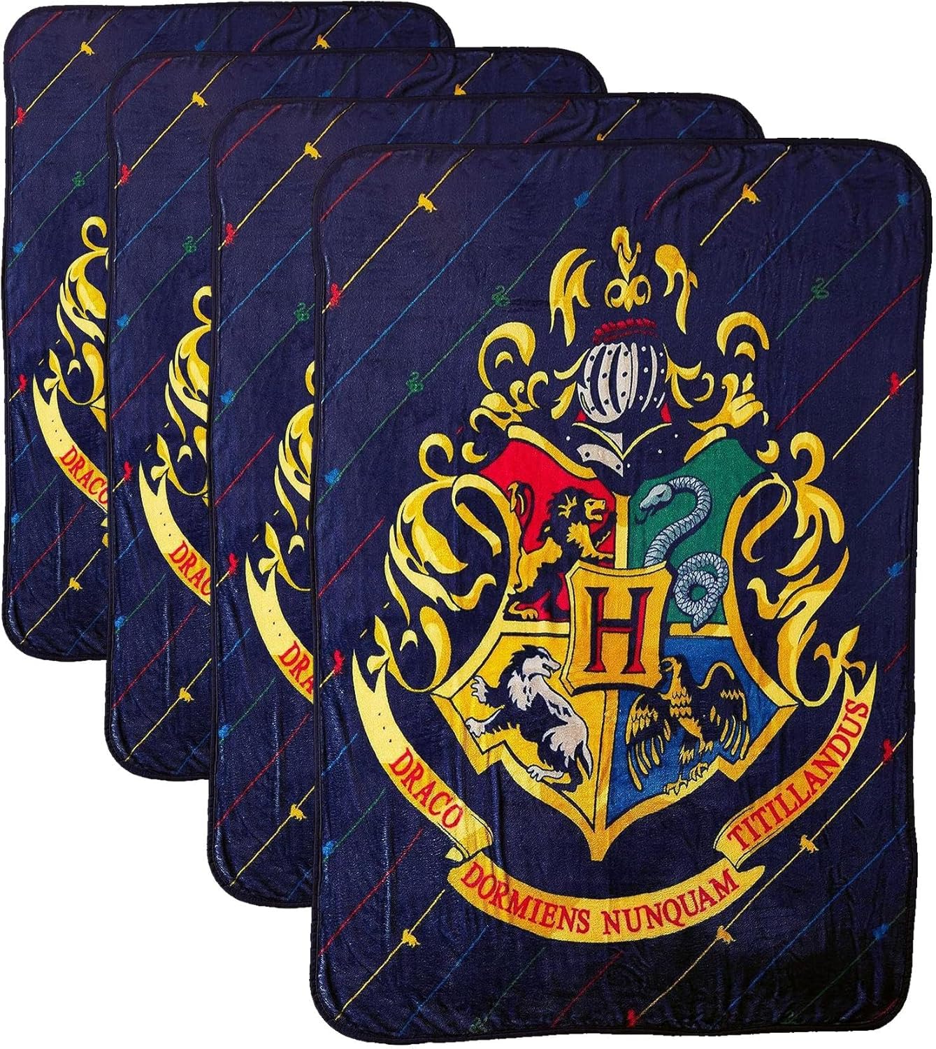 Harry Potter Micro Raschel Throw Blanket for Cozy Comfort