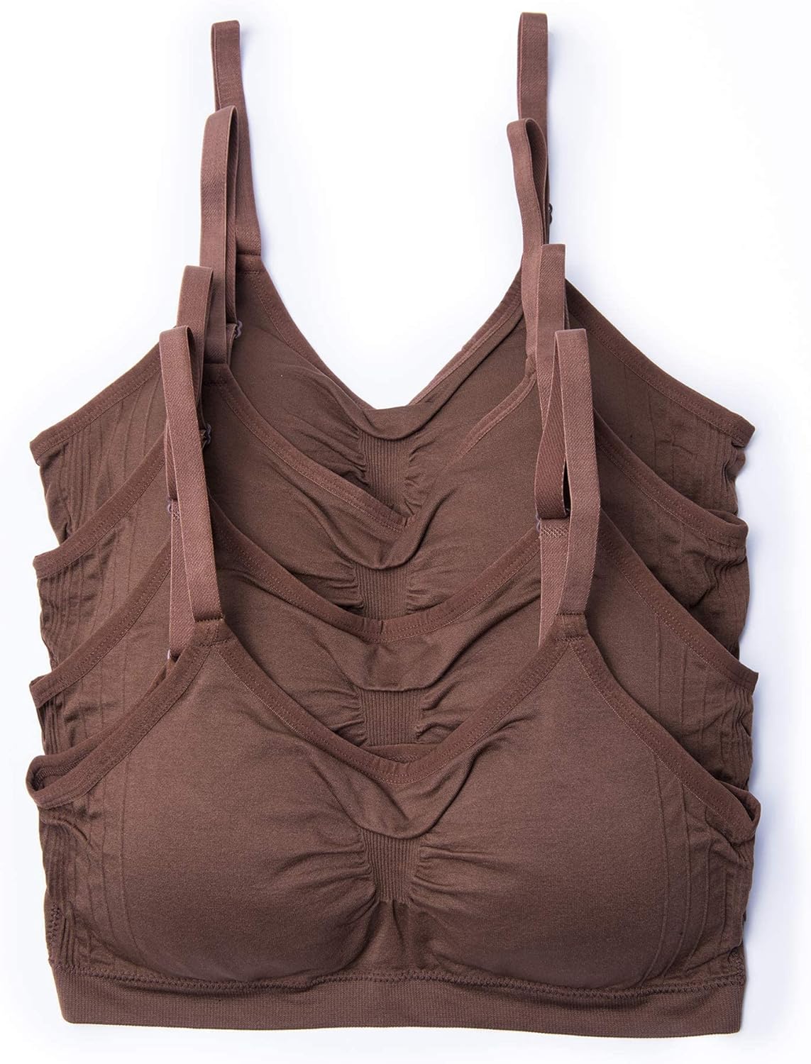 Kalon 4 Pack Womens Cami Bras for Ultimate Comfort and Style