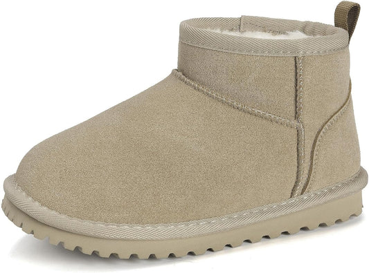 Mishansha Kids Winter Snow Boots for Boys and Girls Warm Comfort