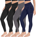 Yoga Leggings with Pockets for Women - High Waist Tummy Control Pack