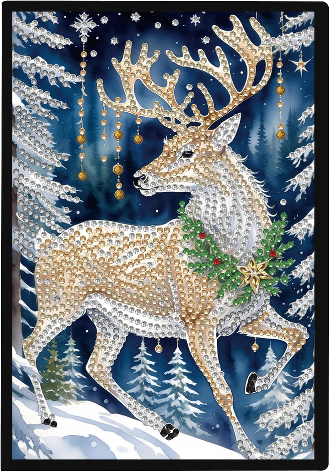 Christmas Special Deer Diamond Journal - 100 Pages A5