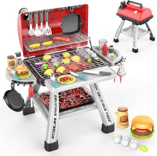 Kids' Outdoor BBQ Playset | Pretend Grill Fun