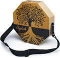 Two-tone Cajon Portable Travel Wooden Drum for Music Lovers