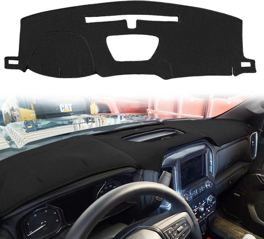 Custom Fit Dashboard Cover Mat for 2019-2025 Chevy Silverado