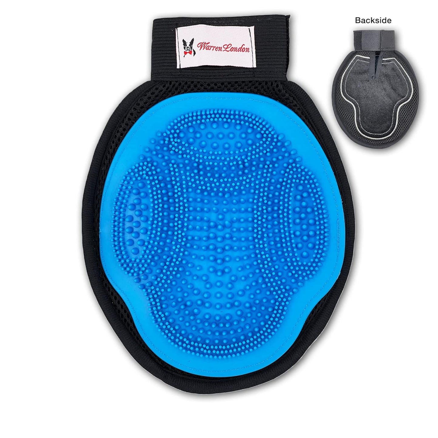 Warren London 2in1 Pet Grooming Glove | Dual-sided Brush