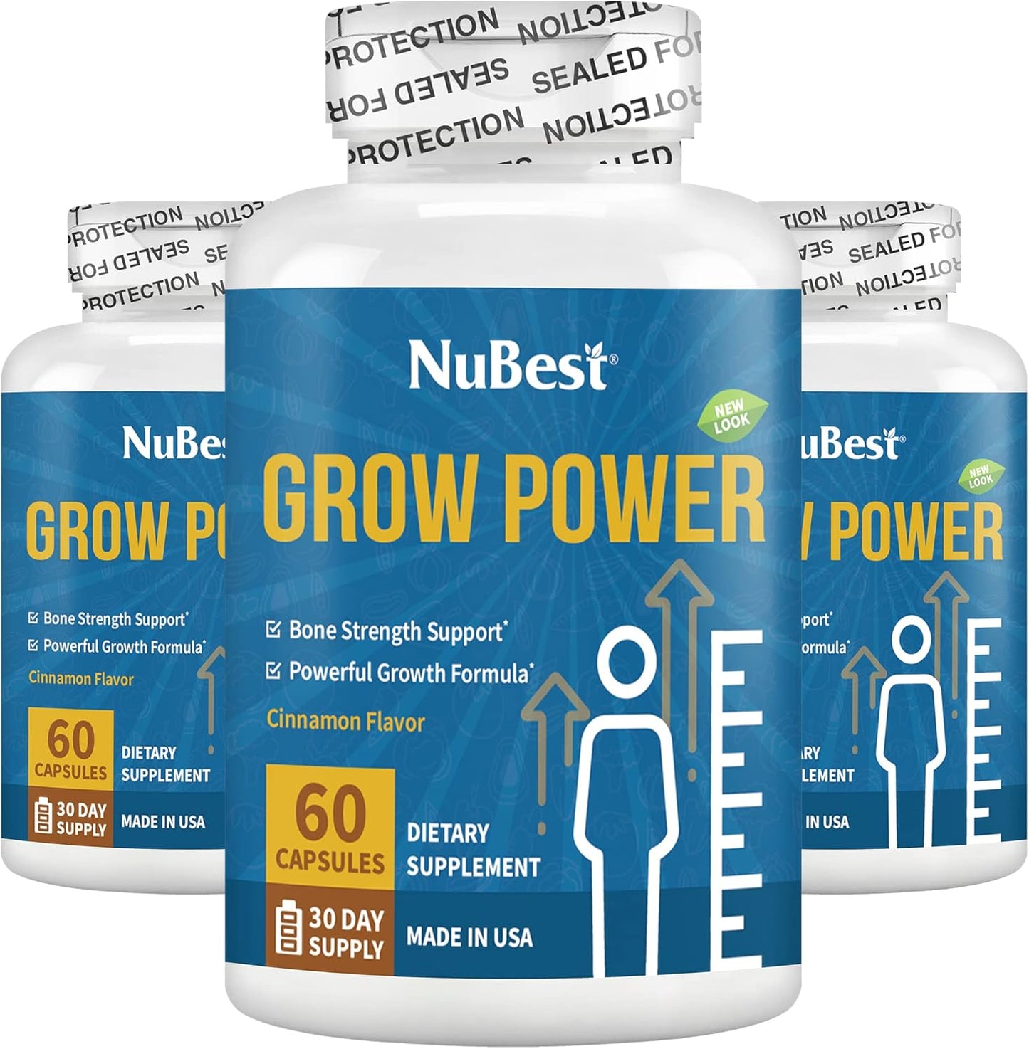 NuBest Grow Power Calcium Supplement for Strong Bones and Health