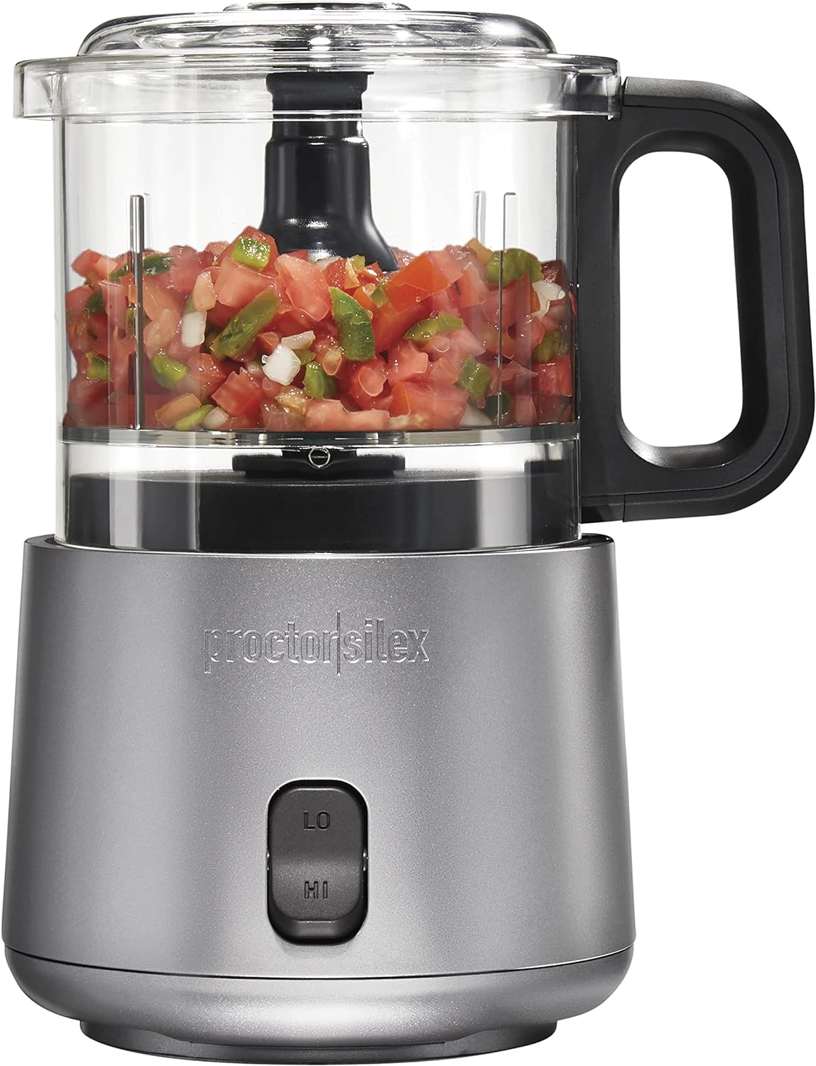 Proctor Silex Electric Vegetable Chopper with 2 Speeds and 3.5 Cups