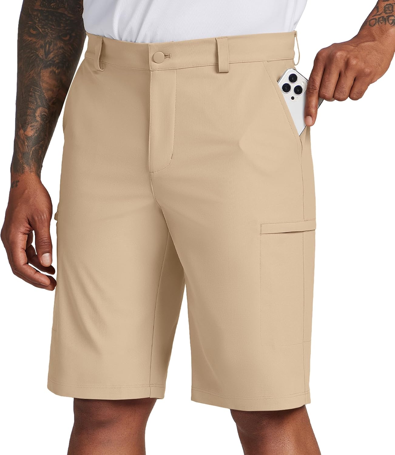 Willit Men's Golf Shorts Quick Dry Athletic Casual Cargo Style