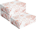 Luxury Keepsake Gift Box 3-Pack - Pink Floral Decorative Boxes