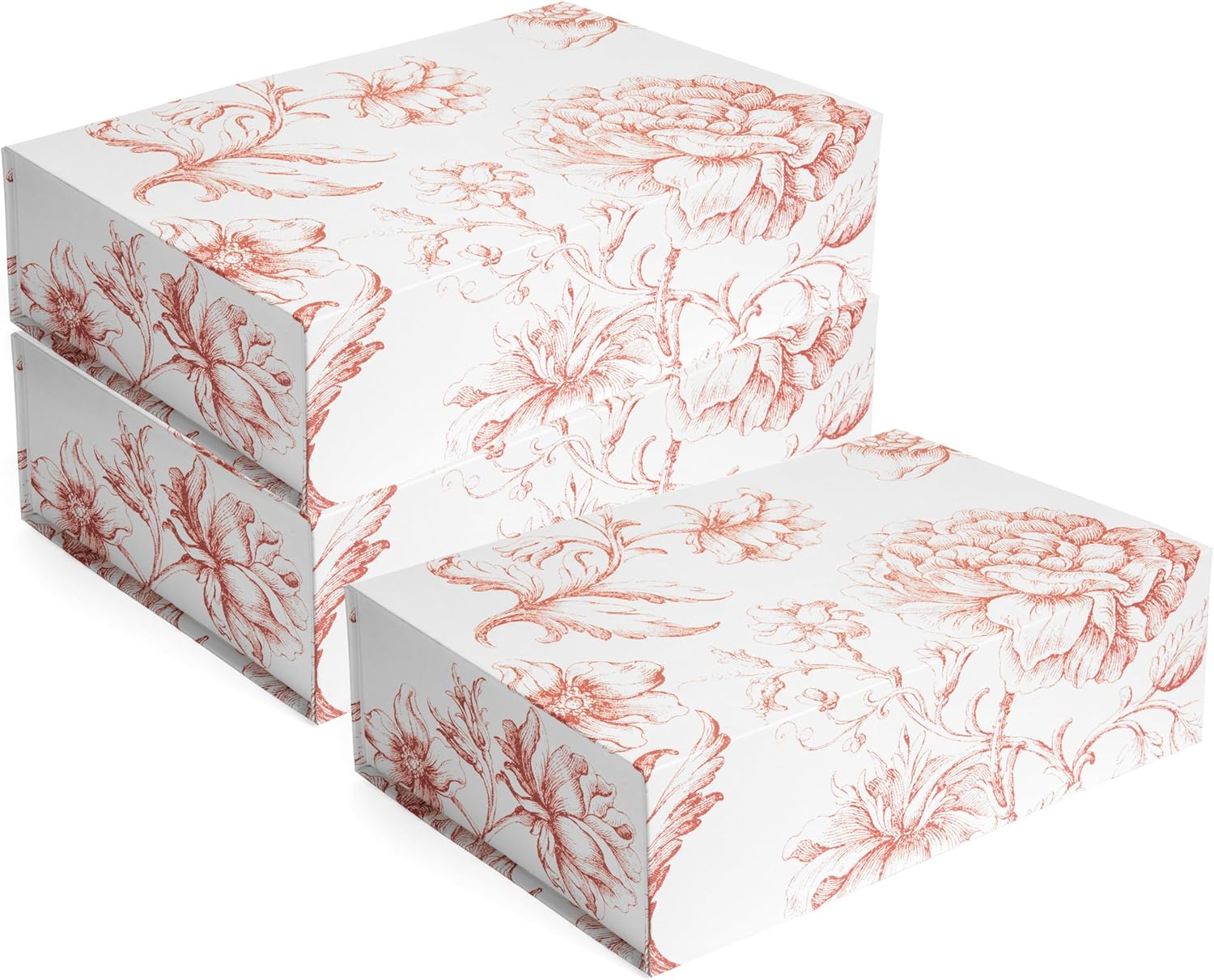 Luxury Keepsake Gift Box 3-Pack for Elegant Present Storage