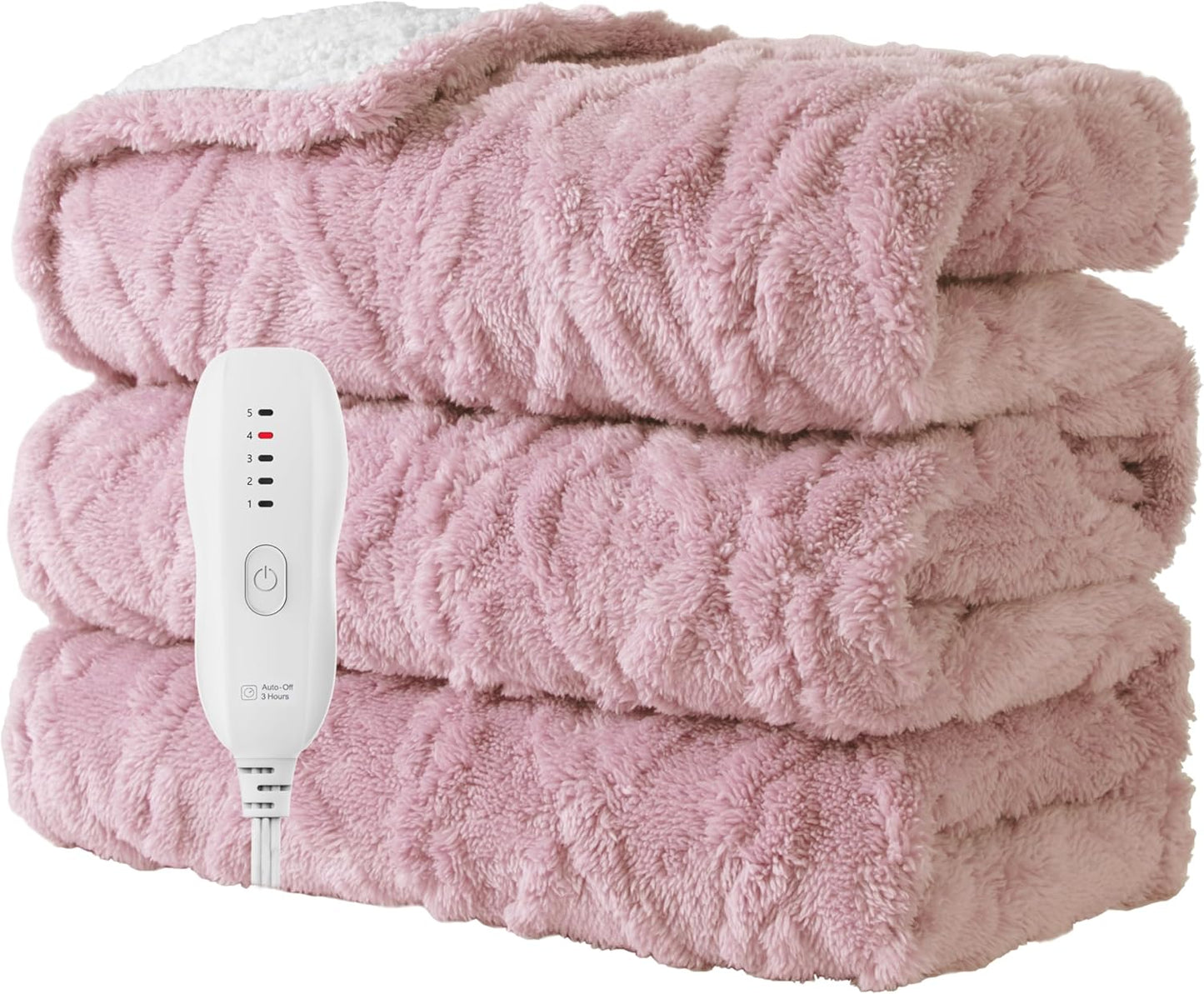 Heated Blanket-Electric Blanket for Cozy Warmth and Comfort