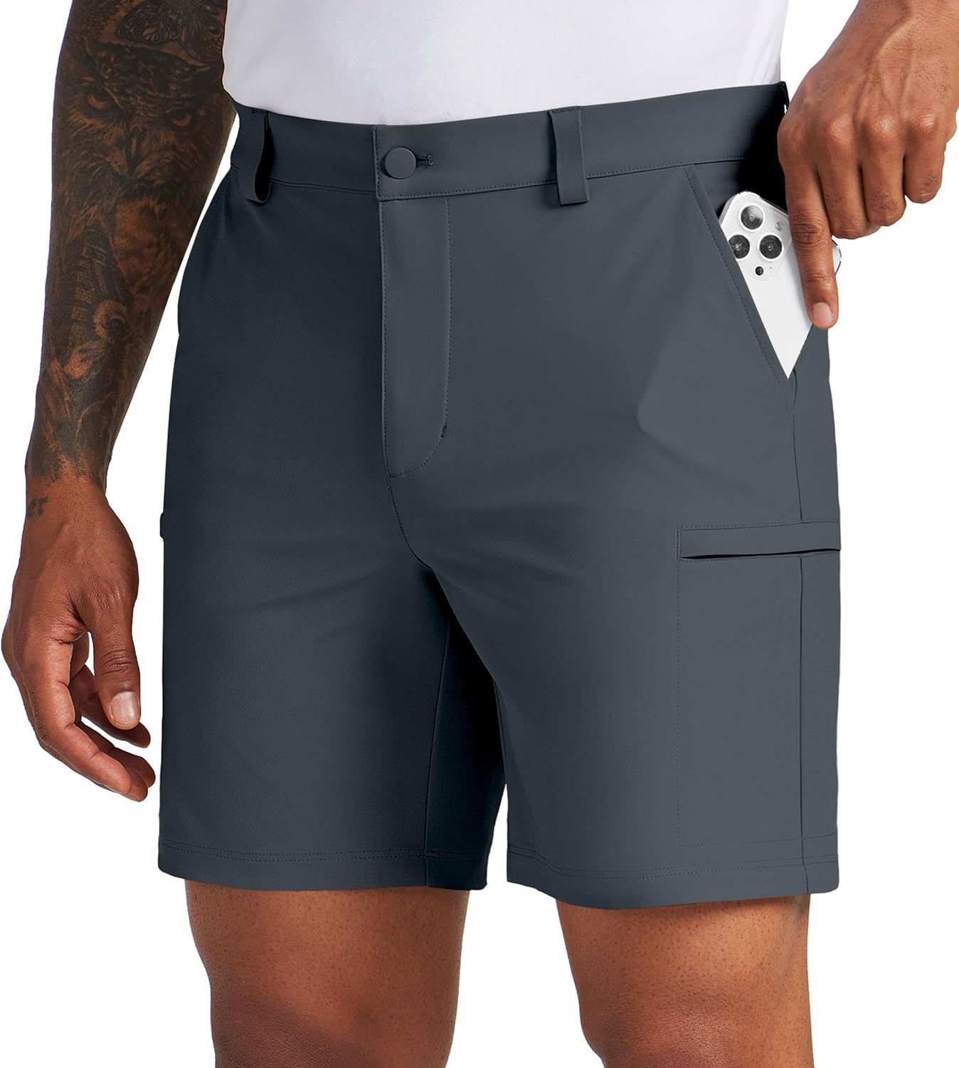 Willit Men's Golf Shorts Quick Dry Athletic Casual Cargo Style