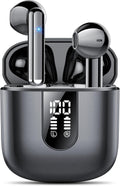 Wireless Earbuds Black Bluetooth 5.3 Headphones - 30H Playtime