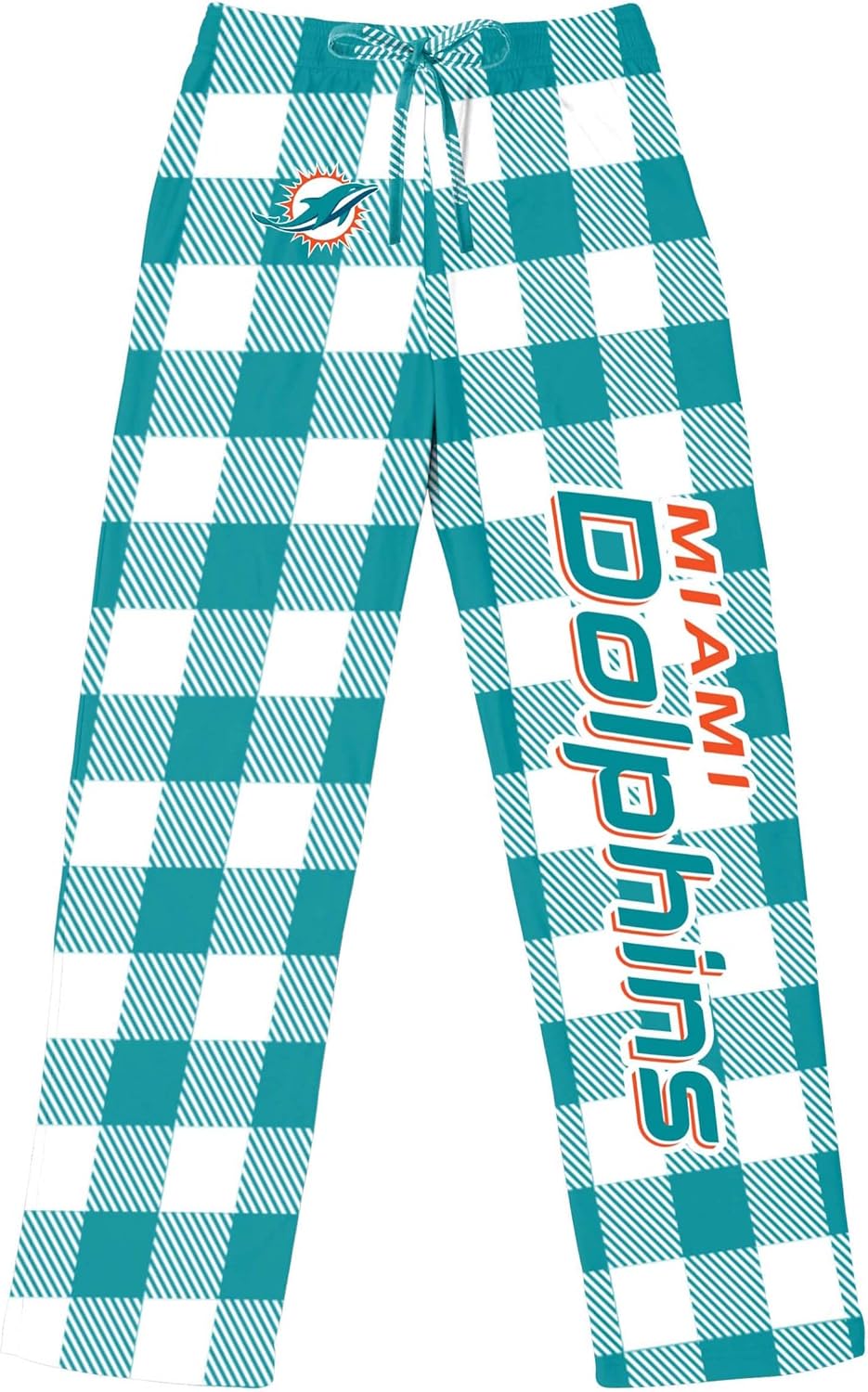 FOCO NFL Team Gingham Checkered Women's Pajama Lounge Pants