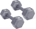 CAP Barbell Cast Iron Hex Dumbbell - Durable Workout Staple