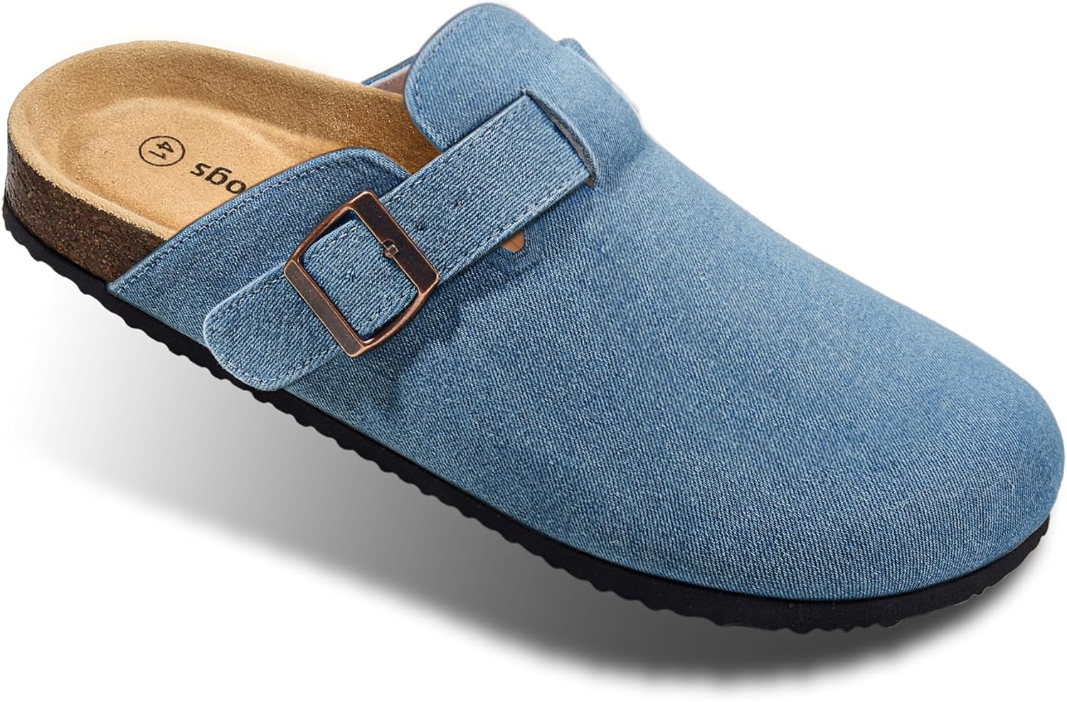 BULLIANT Comfort Clogs Sandals for Men and Women with Cork-Footbed